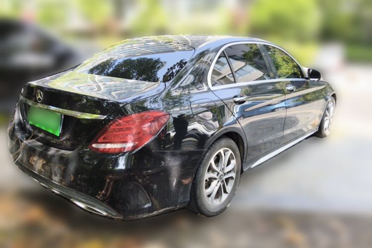 Used Mercedes-Benz C-Class 2018 C 180 L Fashion Edition Sport Version Rear Right 45 Deg