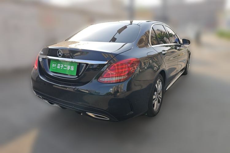 Used Mercedes-Benz C-Class 2018 C 200 L Sport Edition Rear Right 45 Deg