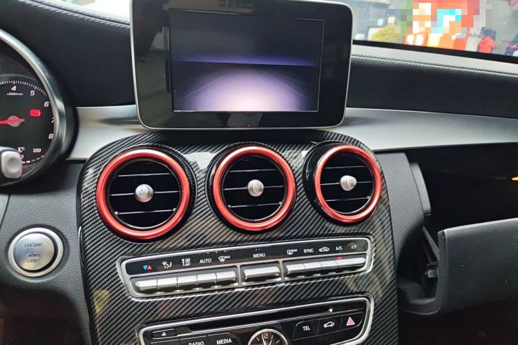 Used Mercedes-Benz C-Class 2018 C 200 L Sport Edition Audio And AC Panel