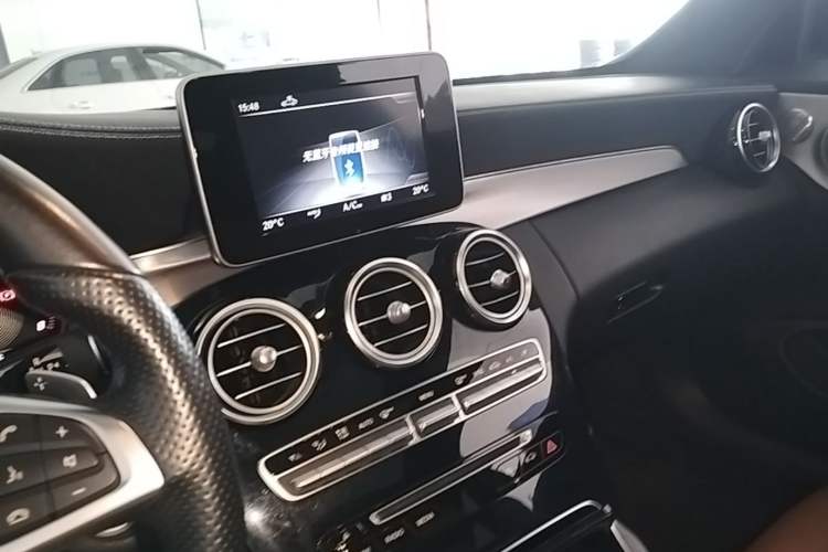 Used Mercedes-Benz C-Class 2018 C 200 Coupe Audio And AC Panel
