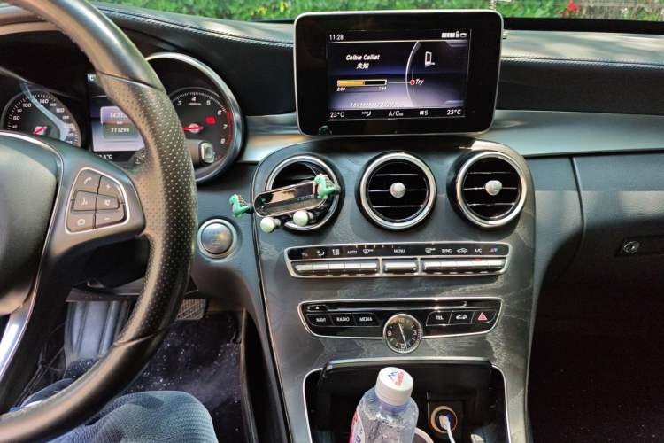Used Mercedes-Benz C-Class 2018 C 200 L Sport Edition Achievement Special Edition Audio And AC Panel