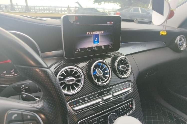 Used Mercedes-Benz C-Class 2018 C 200 L Sport Edition Audio And AC Panel