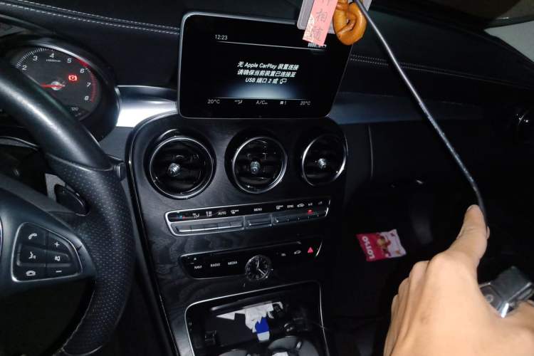 Used Mercedes-Benz C-Class 2018 C 200 L Sport Edition Audio And AC Panel