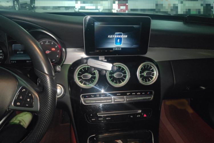 Used Mercedes-Benz C-Class 2018 C 200 Sport Edition Audio And AC Panel