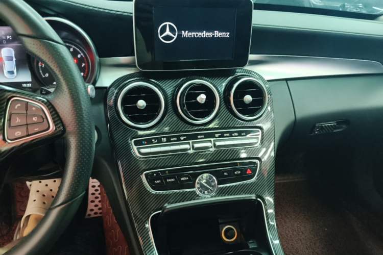 Used Mercedes-Benz C-Class 2018 C 200 L Sport Edition Audio And AC Panel