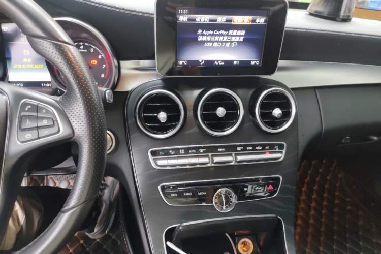 Used Mercedes-Benz C-Class 2018 C 200 L Sport Edition Achievement Special Edition Audio And AC Panel