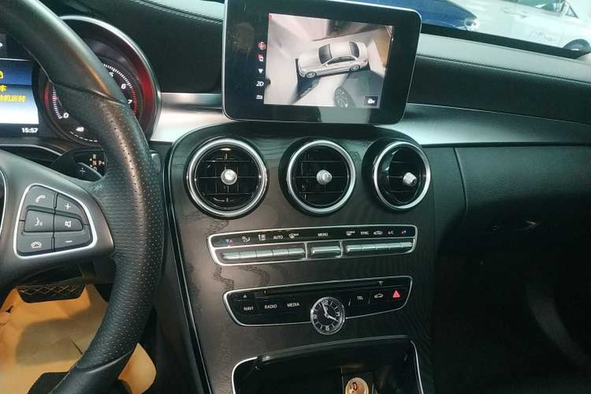 Used Mercedes-Benz C-Class 2018 C 200 L Sport Edition Audio And AC Panel