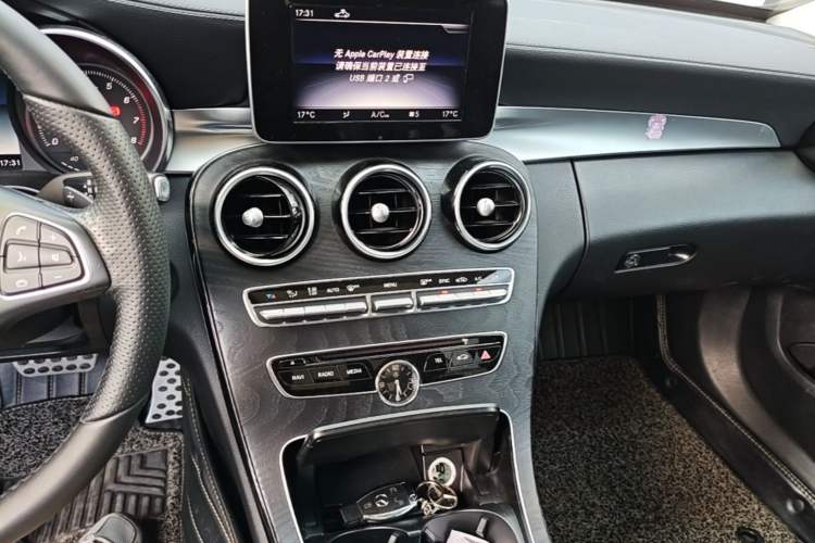 Used Mercedes-Benz C-Class 2018 C 200 L Sport Edition Achievement Special Edition Audio And AC Panel