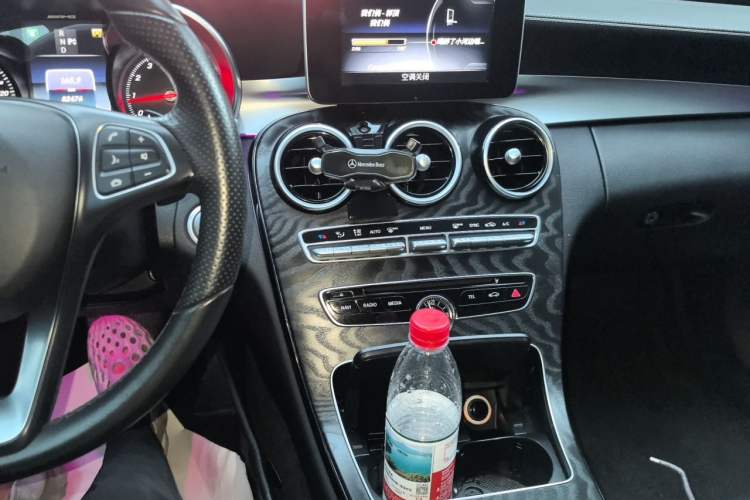 Used Mercedes-Benz C-Class 2018 C 200 L Sport Edition Audio And AC Panel