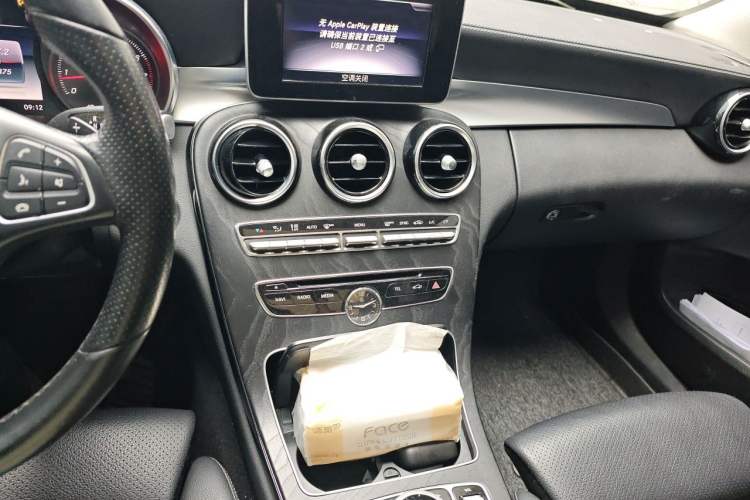 Used Mercedes-Benz C-Class 2018 C 200 L Sport Edition Audio And AC Panel