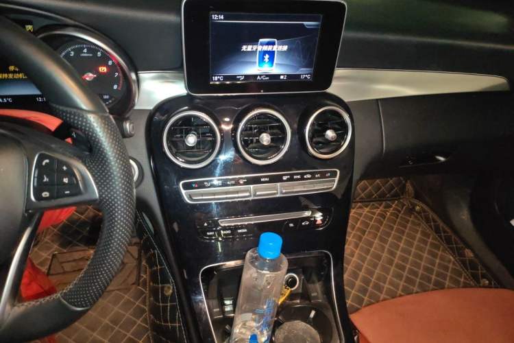 Used Mercedes-Benz C-Class 2018 C 200 Achievement Special Edition Audio And AC Panel