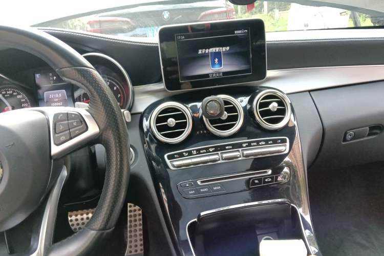 Used Mercedes-Benz C-Class 2018 C 200 Coupe Audio And AC Panel