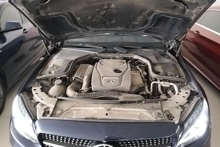 Used Mercedes-Benz C-Class 2018 C 200 Coupe Engine Bay