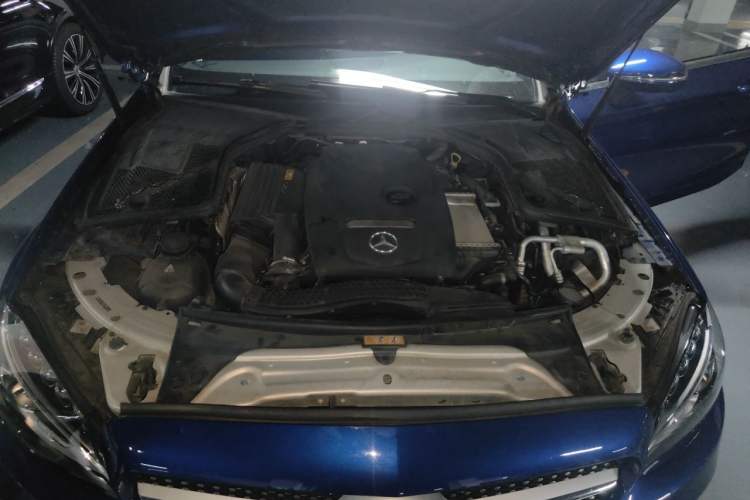 Used Mercedes-Benz C-Class 2018 C 200 Coupe Engine Bay