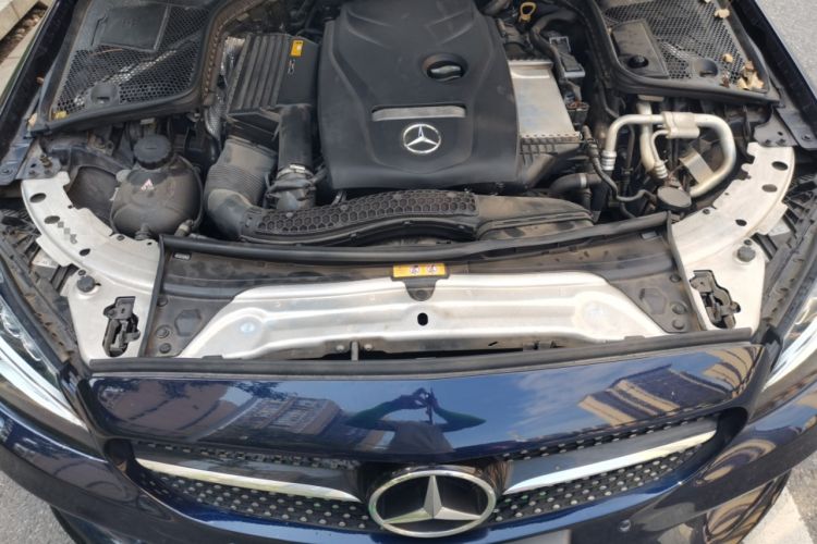 Used Mercedes-Benz C-Class 2018 C 200 Coupe Engine Bay