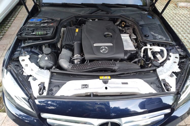 Used Mercedes-Benz C-Class 2018 C 200 L Sport Edition Engine Bay