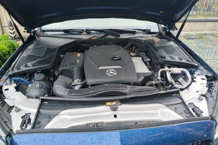 Used Mercedes-Benz C-Class 2018 C 200 Coupe Engine Bay