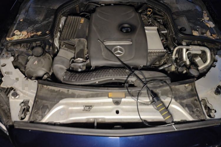 Used Mercedes-Benz C-Class 2018 C 200 L Sport Edition Engine Bay