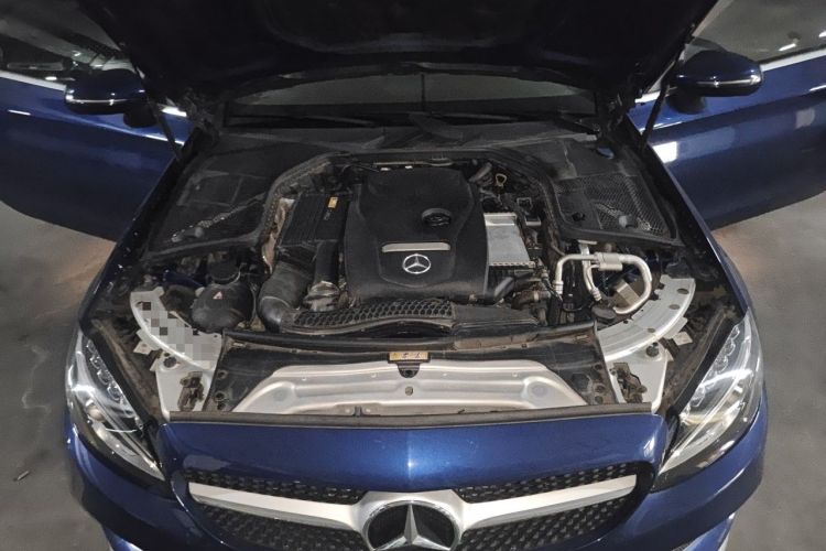 Used Mercedes-Benz C-Class 2018 C 200 Coupe Engine Bay