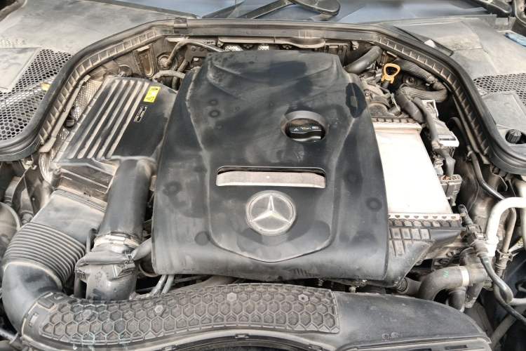 Used Mercedes-Benz C-Class 2018 C 200 Coupe Engine Bay