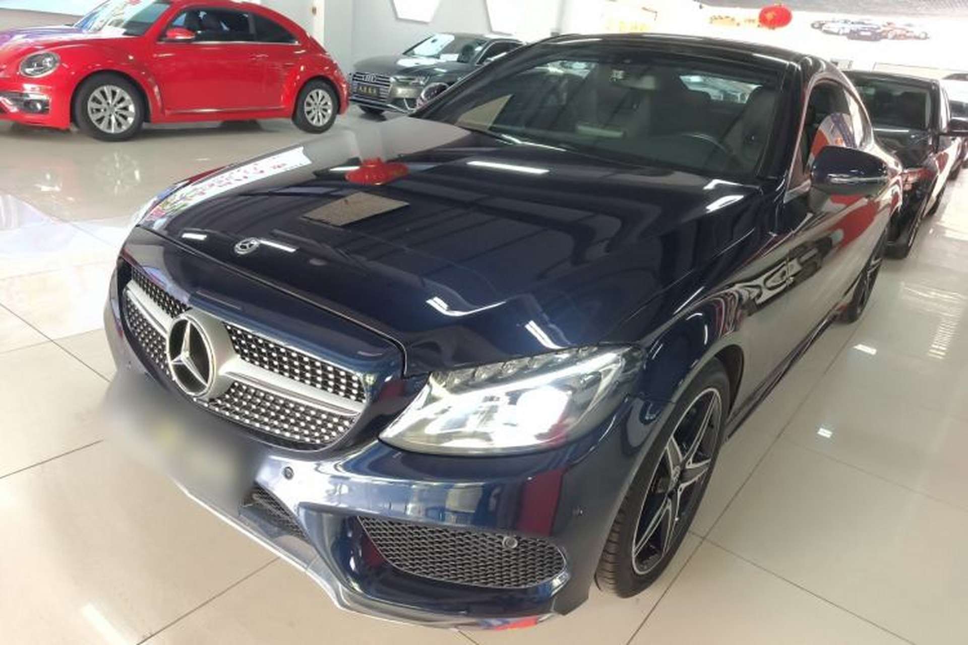Used Mercedes-Benz C-Class 2018 C 200 Coupe Front Left 45 Deg