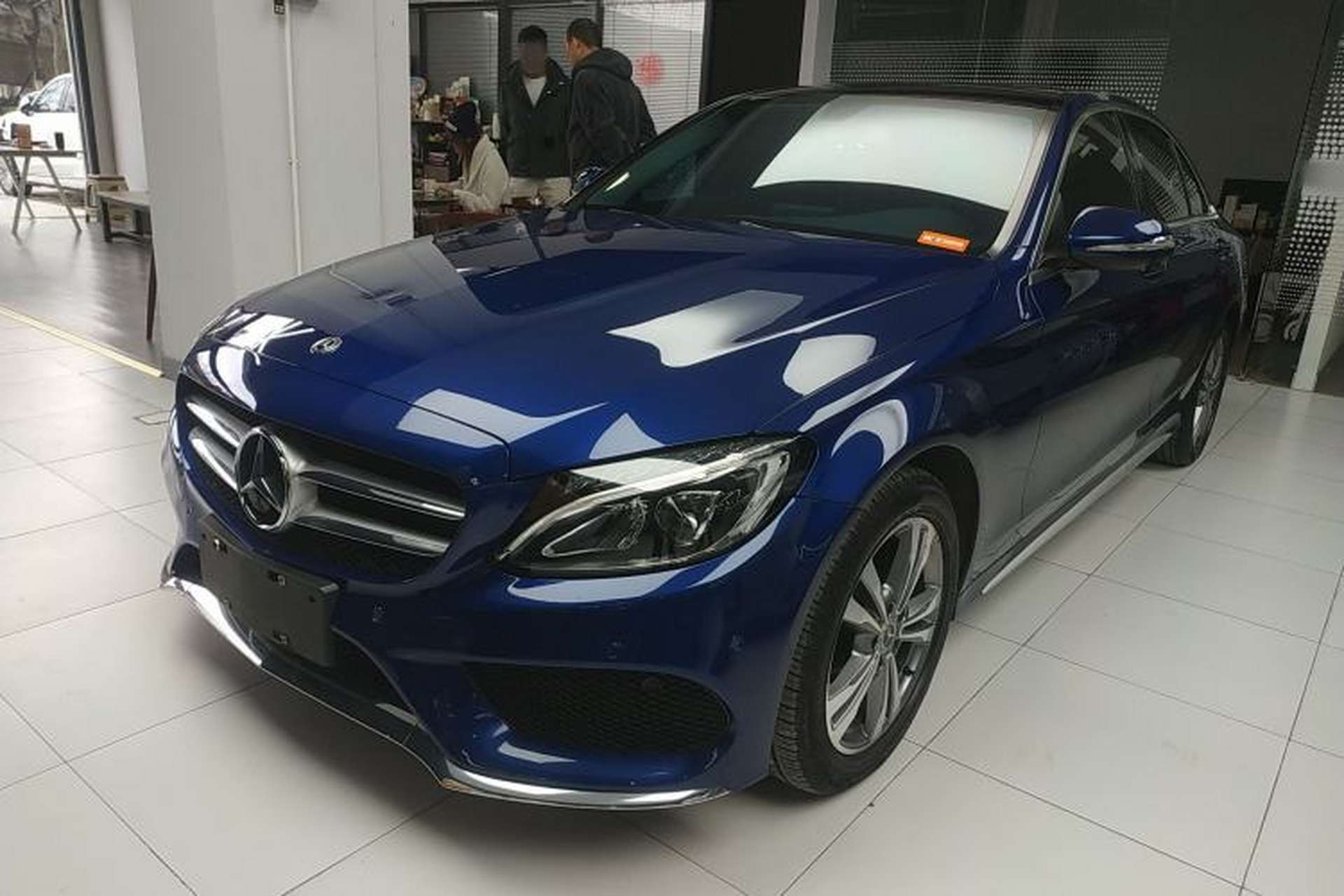 Used Mercedes-Benz C-Class 2018 C 200 L Sport Edition Front Left 45 Deg