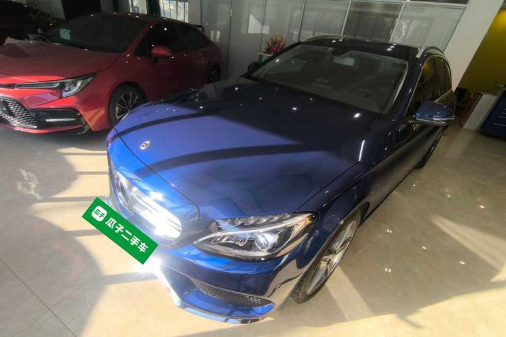 Used Mercedes-Benz C-Class 2018 C 200 Estate Front Left 45 Deg