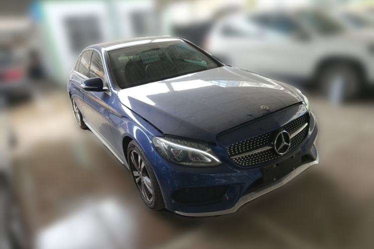 Used Mercedes-Benz C-Class 2018 C 200 L Sport Edition Front Right 45 Deg