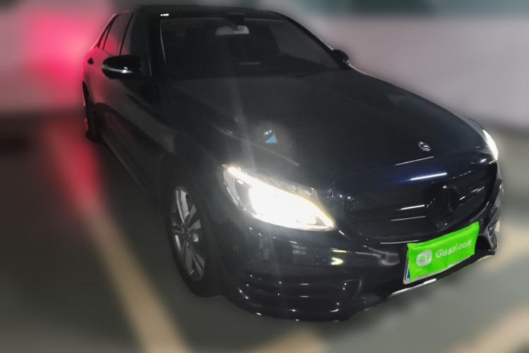 Used Mercedes-Benz C-Class 2018 C 200 L Sport Edition Front Right 45 Deg