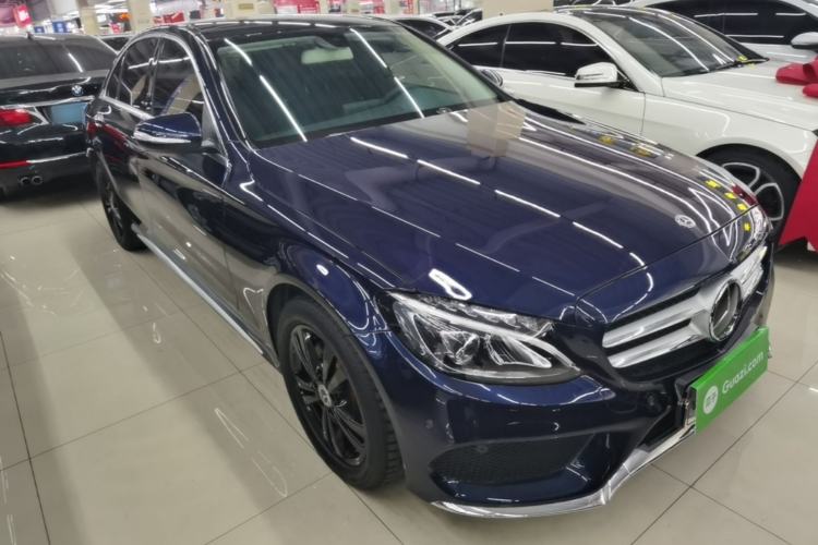 Used Mercedes-Benz C-Class 2018 C 200 L Sport Edition Front Right 45 Deg