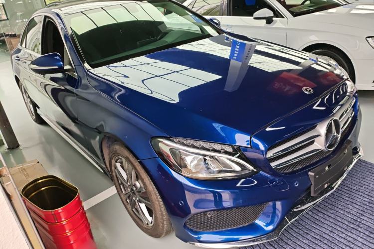 Used Mercedes-Benz C-Class 2018 C 200 L Sport Edition Front Right 45 Deg