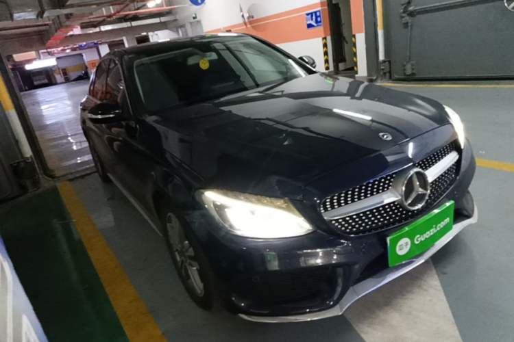 Used Mercedes-Benz C-Class 2018 C 200 L Sport Edition Front Right 45 Deg