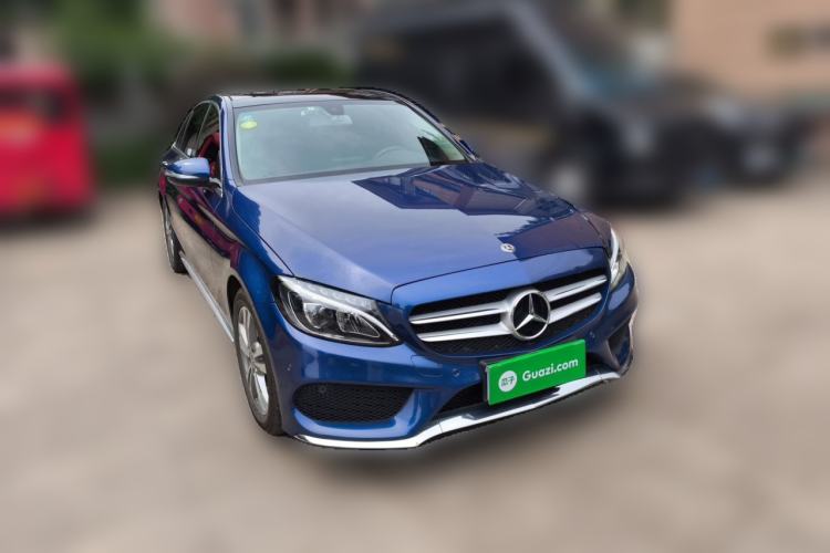 Used Mercedes-Benz C-Class 2018 C 200 L Sport Edition Front Right 45 Deg