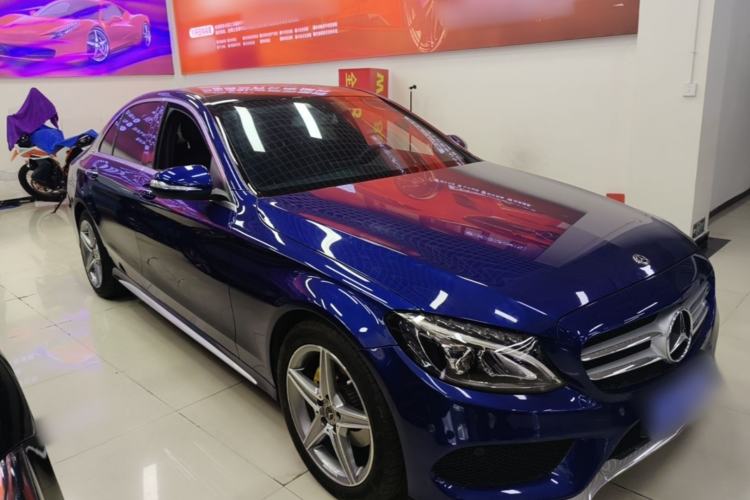 Used Mercedes-Benz C-Class 2018 C 200 L Sport Edition Front Right 45 Deg