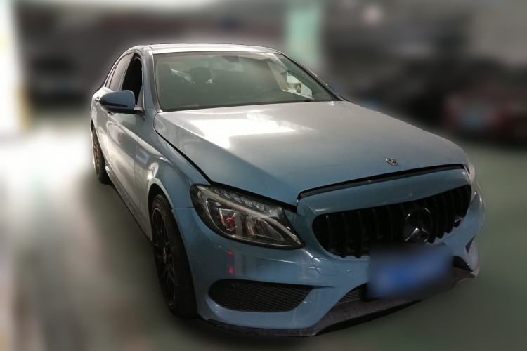 Used Mercedes-Benz C-Class 2018 C 200 L Sport Edition Front Right 45 Deg
