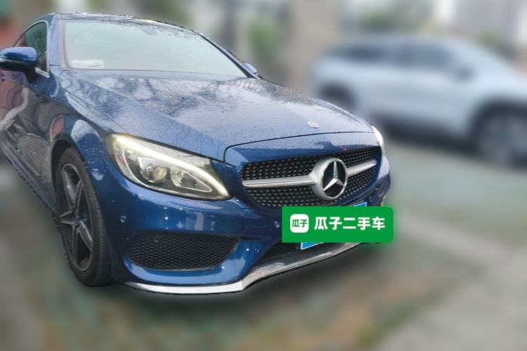 Used Mercedes-Benz C-Class 2018 C 200 Coupe Front Right 45 Deg