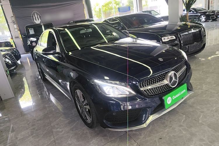 Used Mercedes-Benz C-Class 2018 C 200 L Sport Edition Front Right 45 Deg