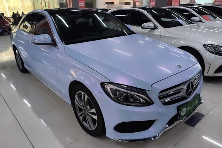 Used Mercedes-Benz C-Class 2018 C 200 L Sport Edition Front Right 45 Deg