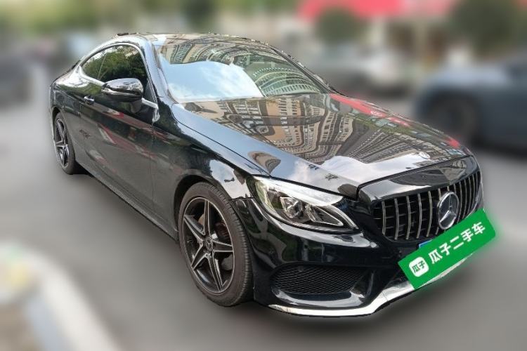 Used Mercedes-Benz C-Class 2018 C 200 Coupe Front Right 45 Deg