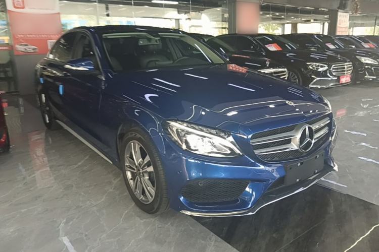 Used Mercedes-Benz C-Class 2018 C 200 L Sport Edition Front Right 45 Deg