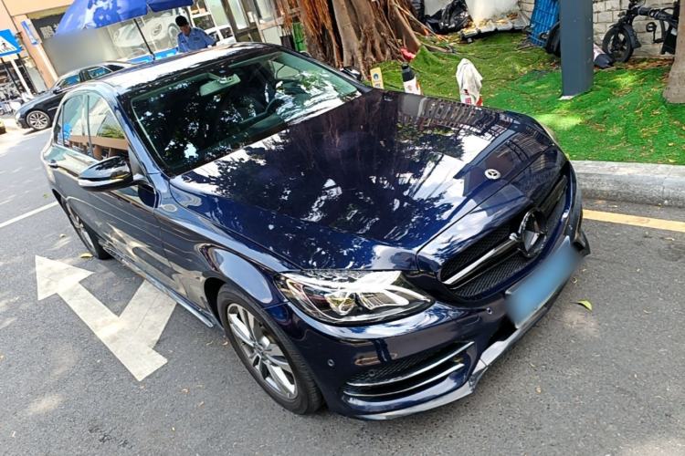Used Mercedes-Benz C-Class 2018 C 200 L Sport Edition Front Right 45 Deg