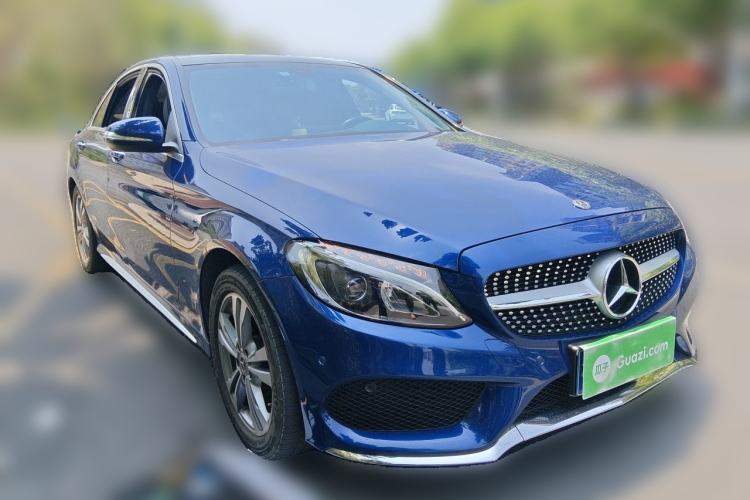 Used Mercedes-Benz C-Class 2018 C 200 L Sport Edition Front Right 45 Deg