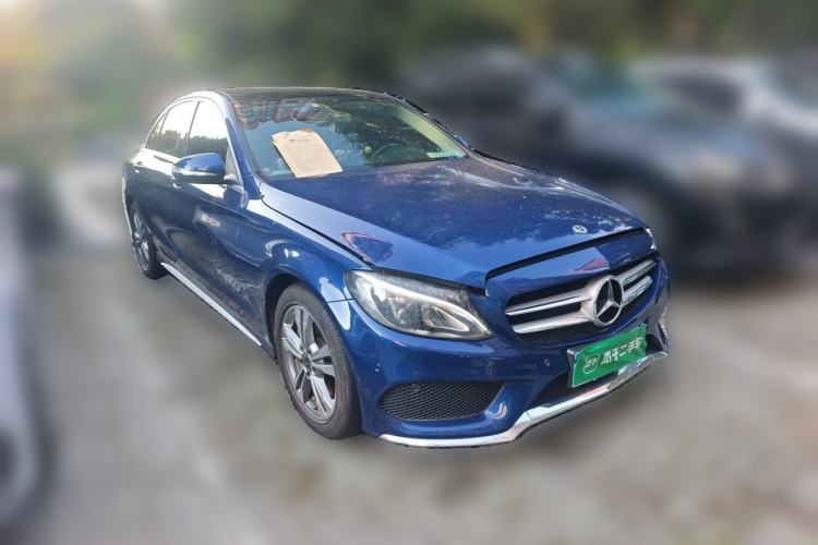 Used Mercedes-Benz C-Class 2018 C 200 L Sport Edition Front Right 45 Deg