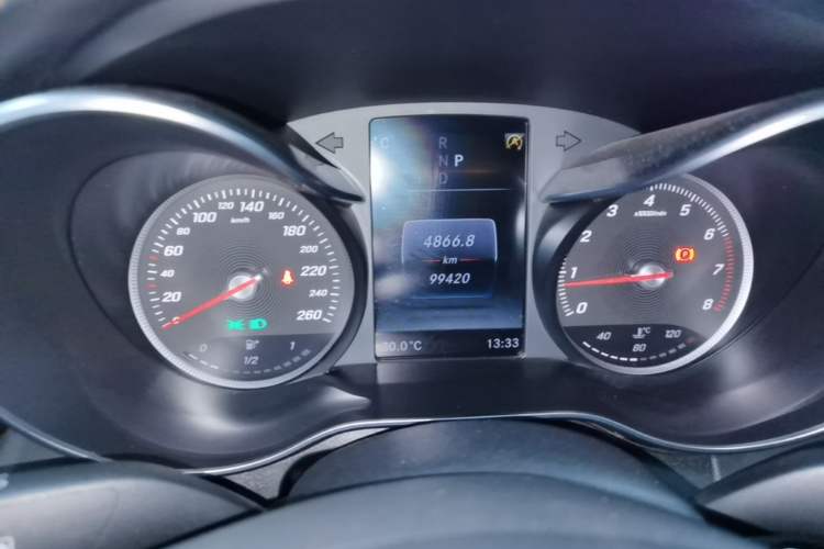Used Mercedes-Benz C-Class 2018 C 200 L Sport Edition Instrument Cluster