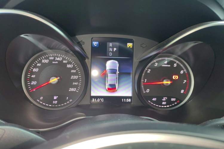 Used Mercedes-Benz C-Class 2018 C 200 L Sport Edition Instrument Cluster