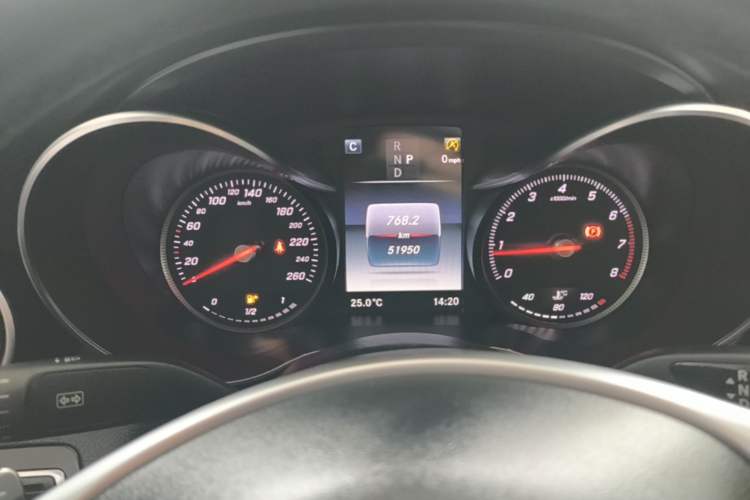 Used Mercedes-Benz C-Class 2018 C 200 Sport Edition Instrument Cluster