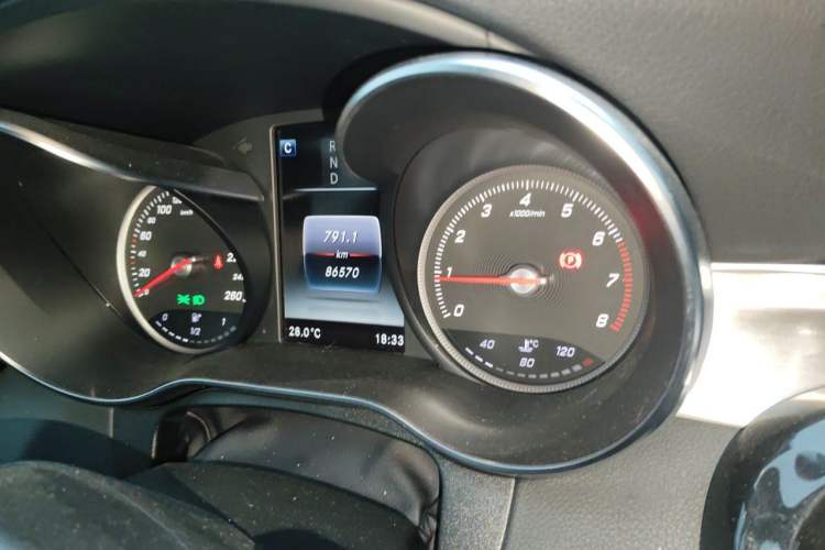 Used Mercedes-Benz C-Class 2018 C 200 Coupe Instrument Cluster
