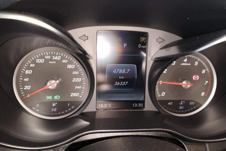 Used Mercedes-Benz C-Class 2018 C 200 L Sport Edition Instrument Cluster