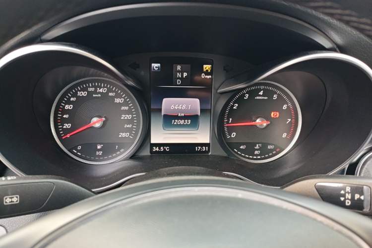 Used Mercedes-Benz C-Class 2018 C 200 L Sport Edition Achievement Special Edition Instrument Cluster