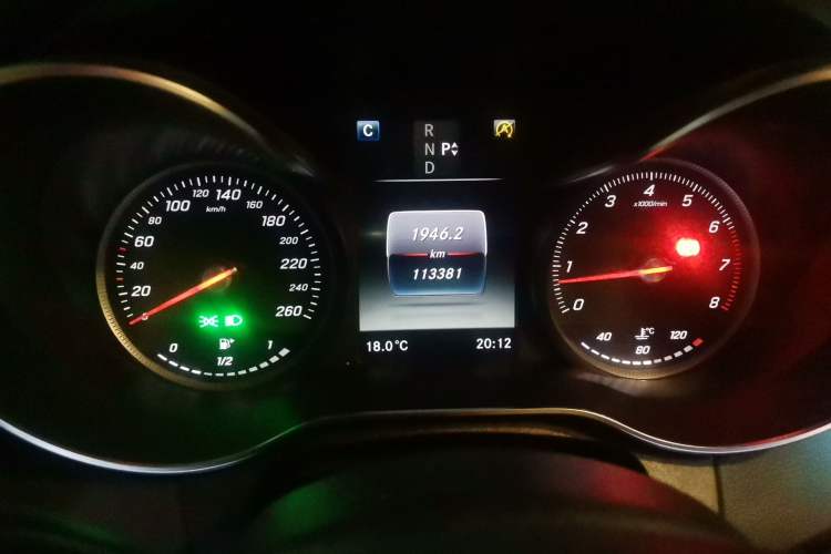 Used Mercedes-Benz C-Class 2018 C 180 L Fashion Model Instrument Cluster